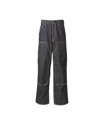 Double Knee Denim Pants