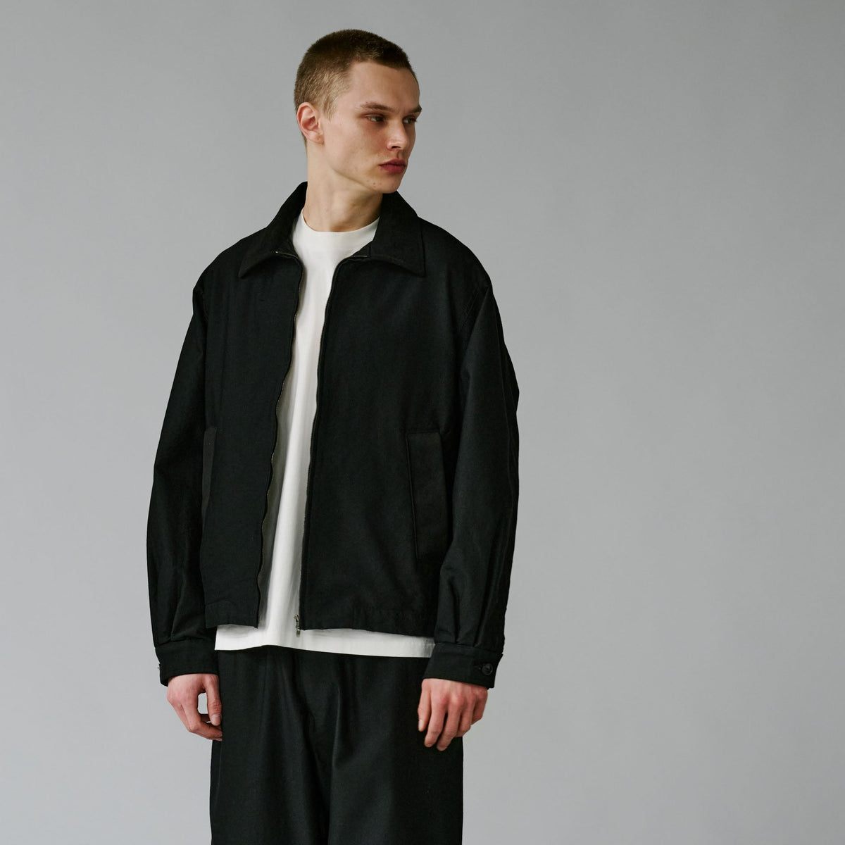 GL15729 /  WOOL COTTON MOLESKIN SPORTS  JACKET
