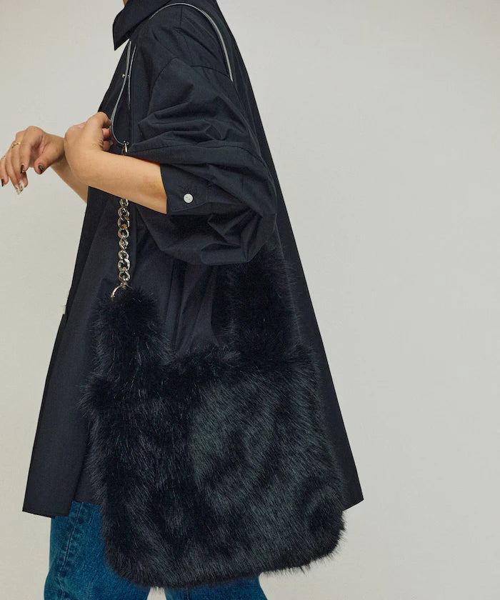 Multiway Fake Fur Tote
