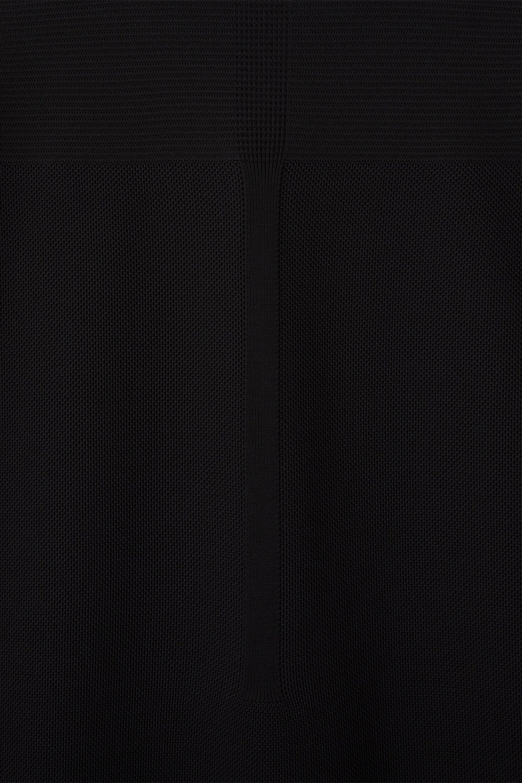 MESH STAND FALL COLLAR LONG COAT