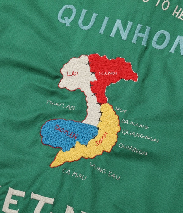 Late 1960s Style Cotton Vietnam Jacket “VIETNAM MAP”