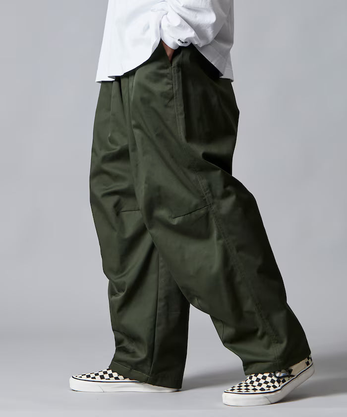 Wide Silhouette Military Circus Pants Snow Pants [Limited Edition]