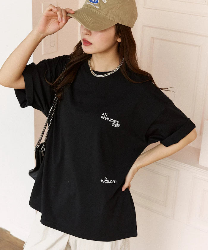 VINCIBLE SLEEP Cat Print T-Shirt Limited Edition