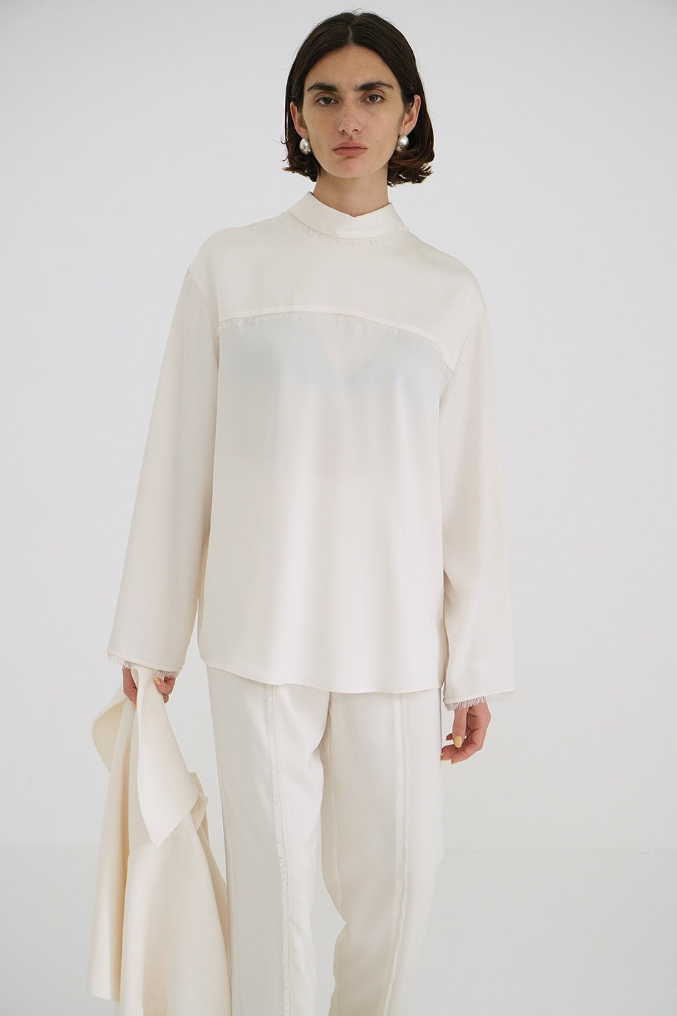 W FACE FRINGE SHIRTS