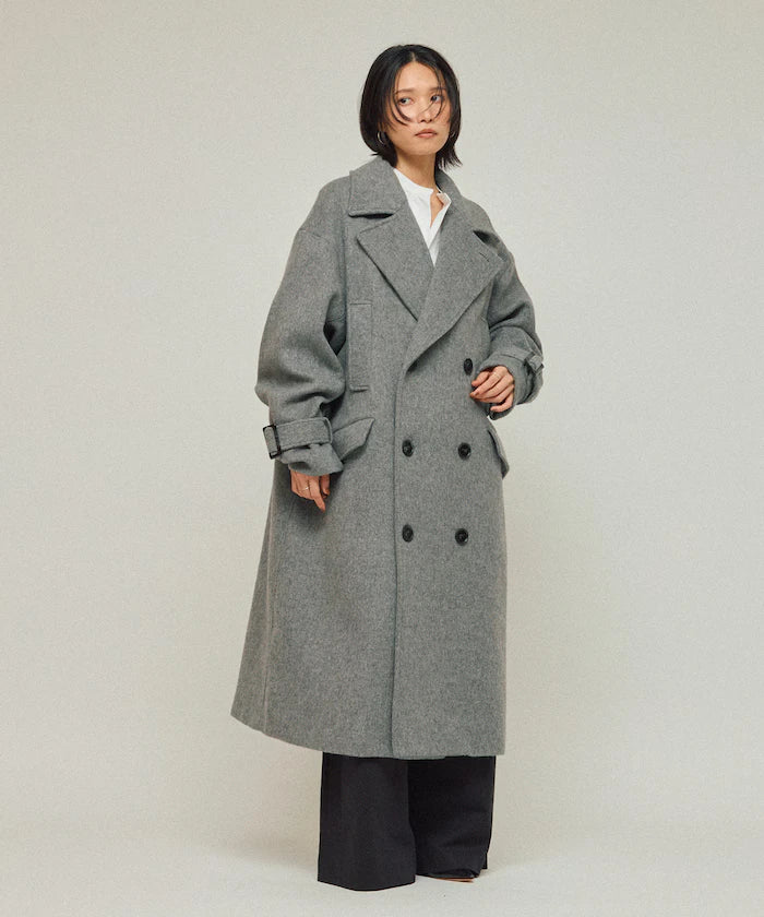 Oversized Recycled Wool Coat