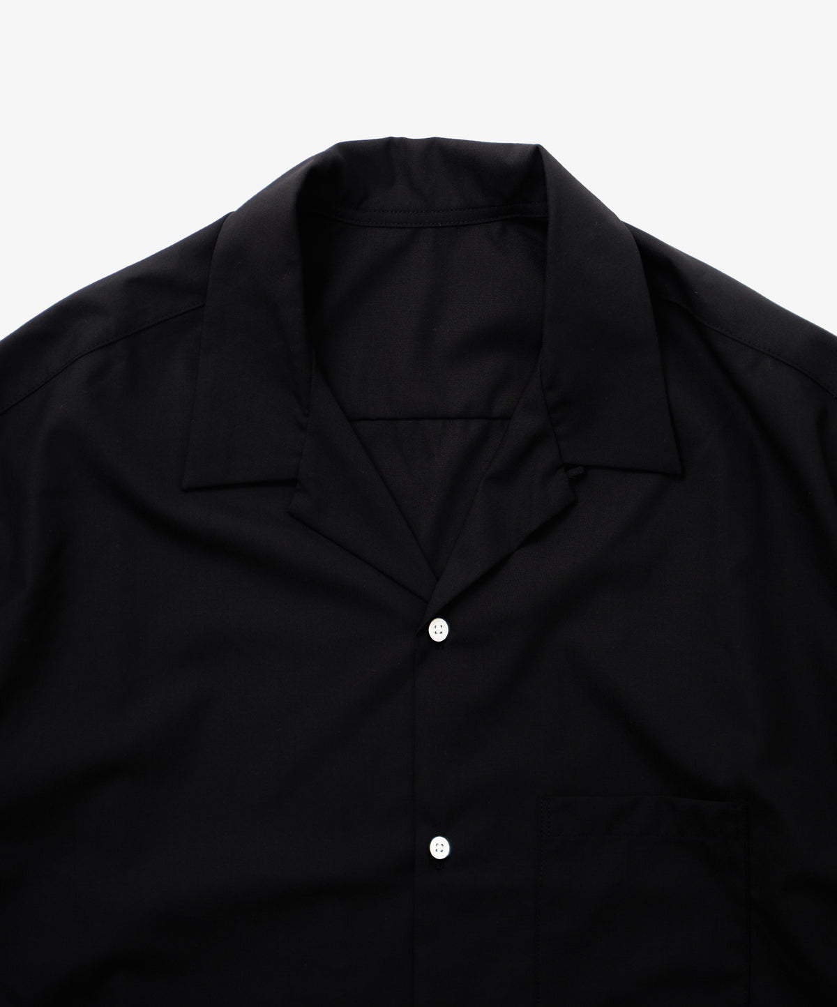 re-engineered overshirt black