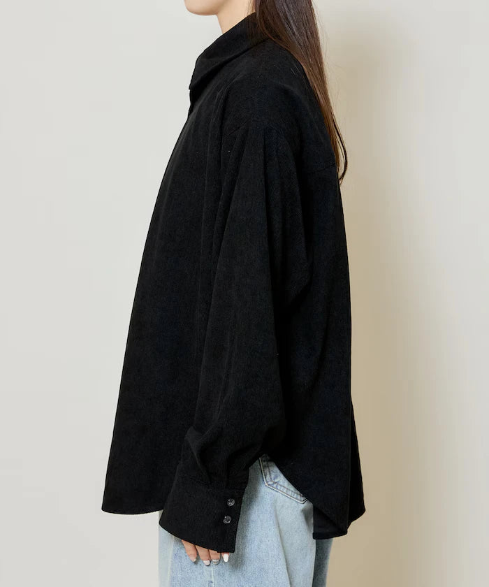 Big Silhouette Corduroy Shirt