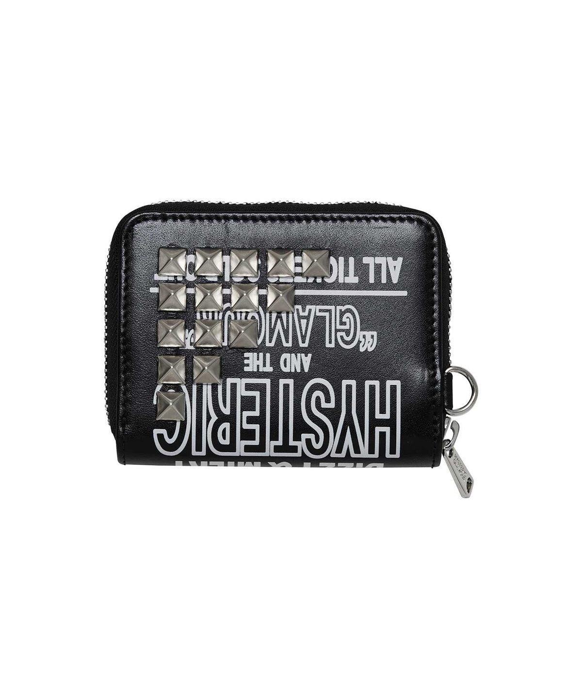DIZZY & MILKY Studded Round Zip Wallet