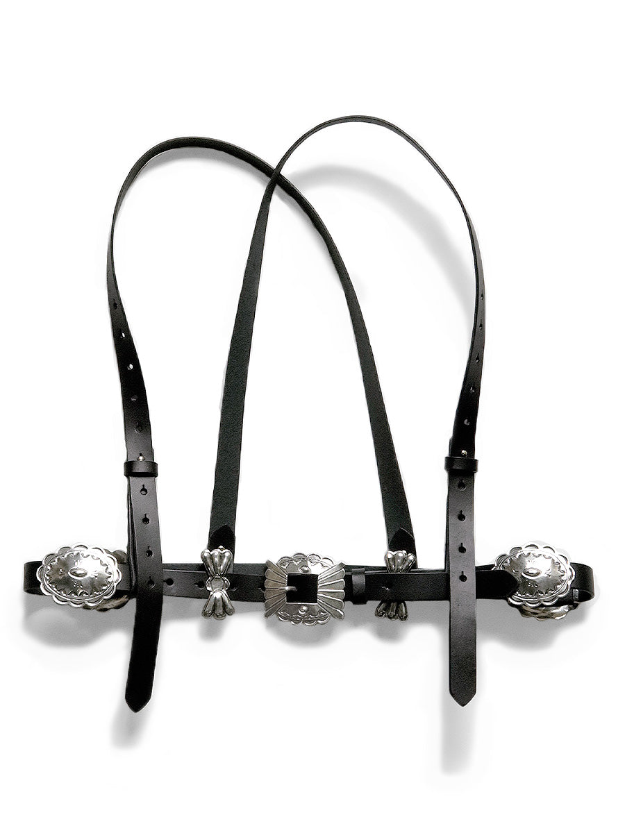 Leather Pueblo & Concho Harness
