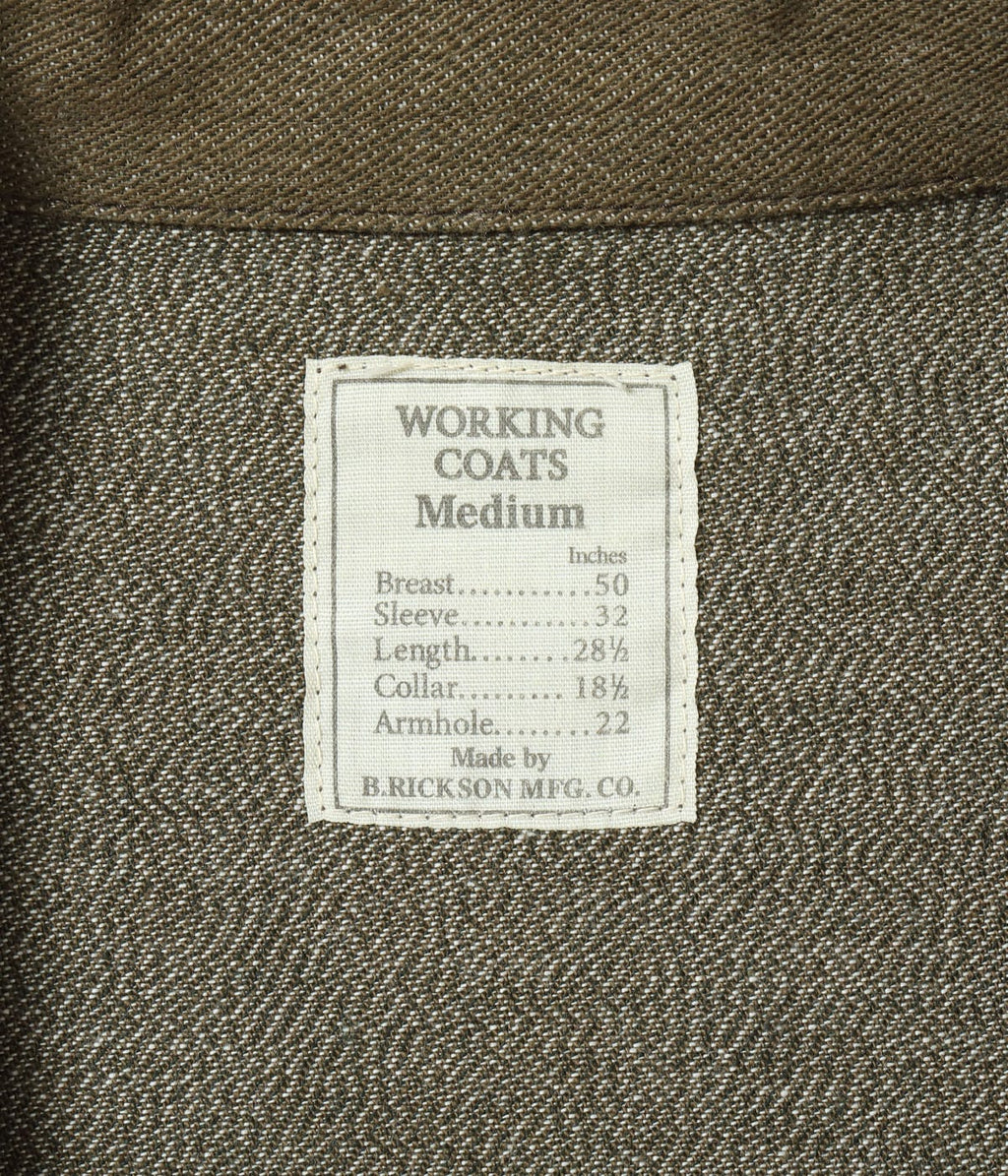 U.S. ARMY BROWN DENIM PULLOVER JACKET