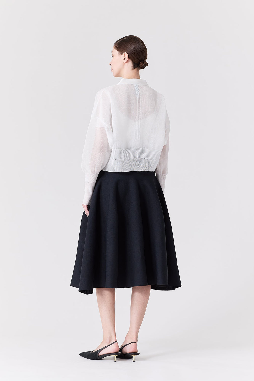 GARTER LUCENT CROPPED CARDIGAN