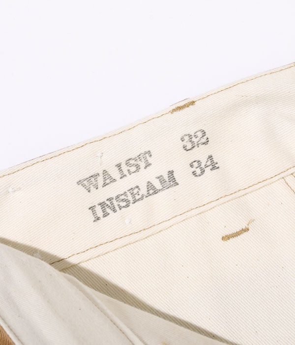 EARLY MILITARY CHINOS 1945 MODEL (ONE WASH)