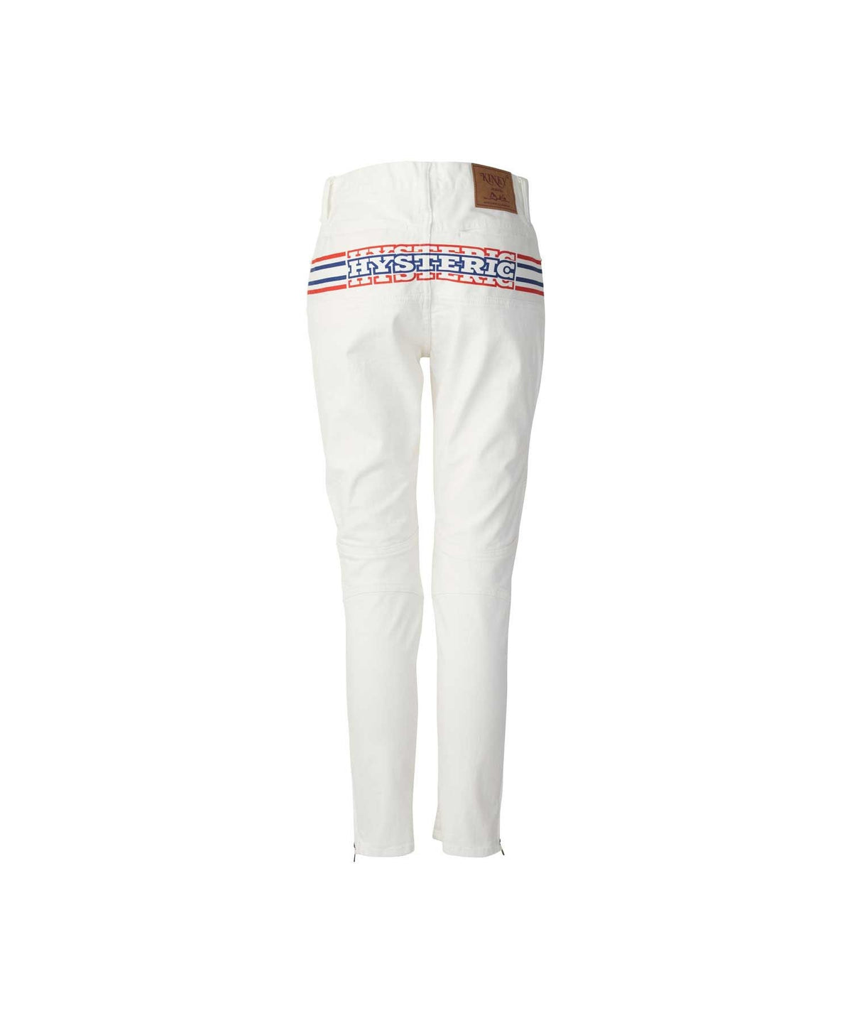 Box Logo Shirring Denim Pants