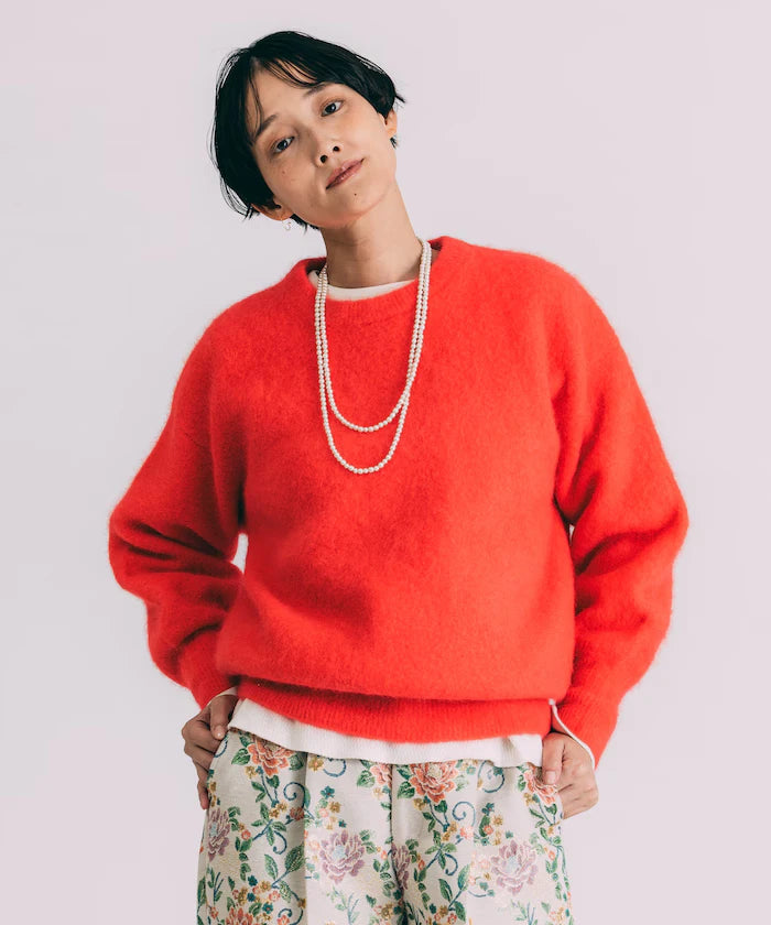 Fluffy Knit Pullover