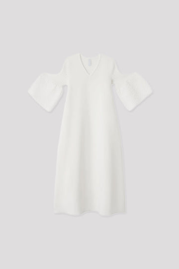 POTTERY REEF SHORT BELL SLEEVE FLARE DRESS
