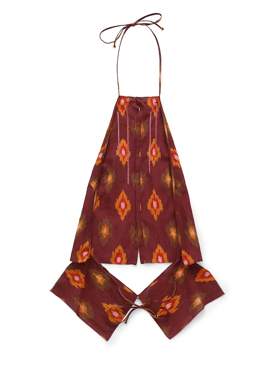 KASURI Bib Chalk Camisole