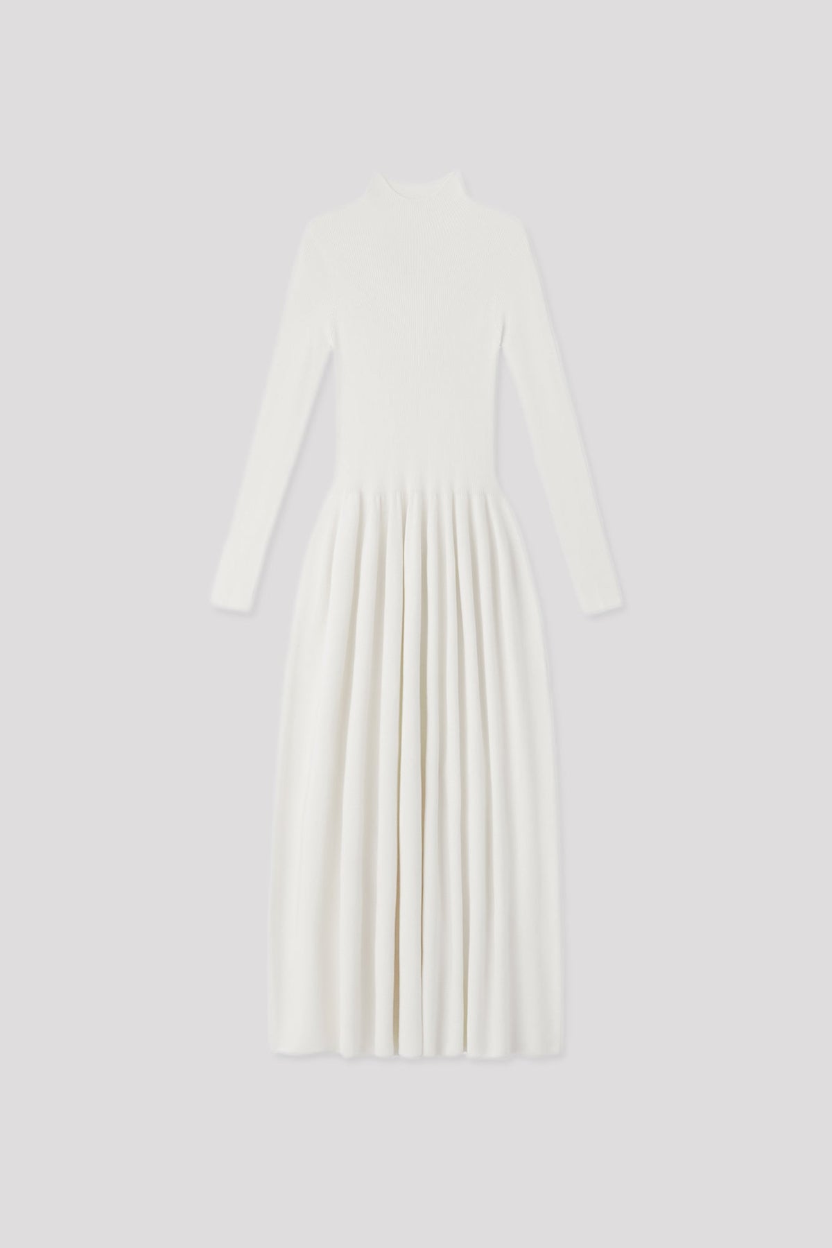 SILK LONG SLEEVE DRESS