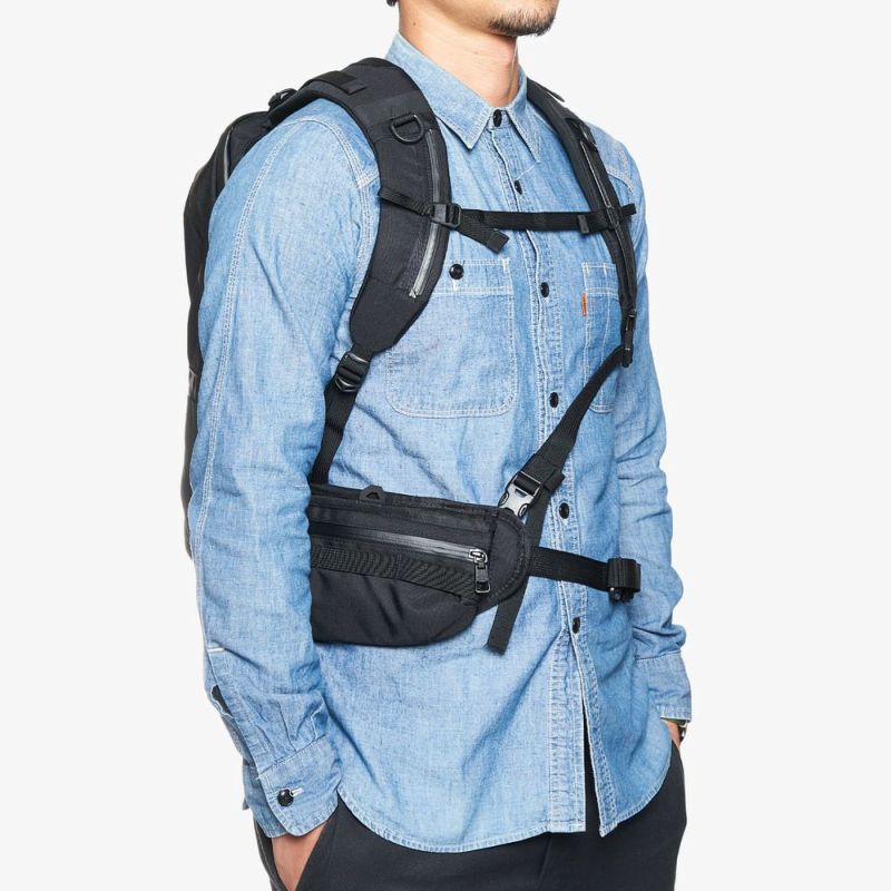 WATER PROOF CORDURA 305D DAY PACK/BLACK