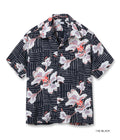 Rayon Hawaiian Shirt White Ginger