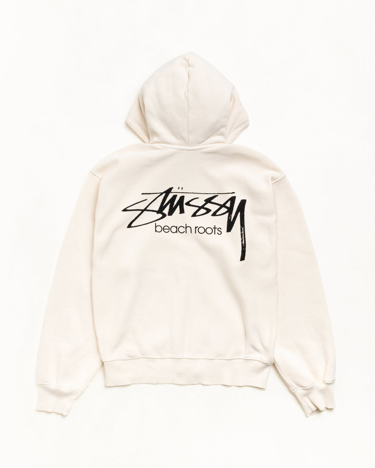 BEACH ROOTS ZIP HOODIE GARMENT DYED