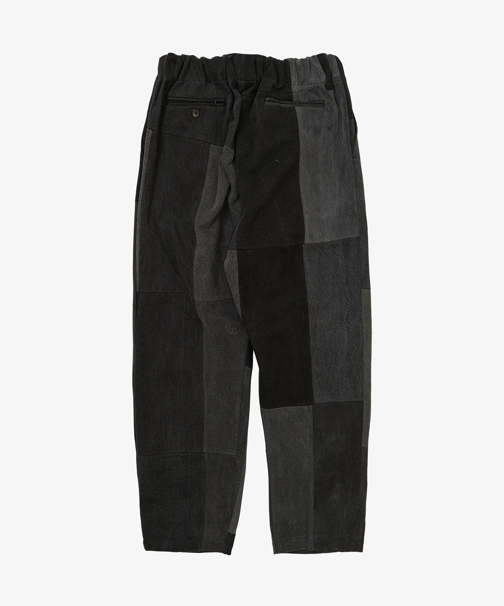 baggy trousers black denim three
