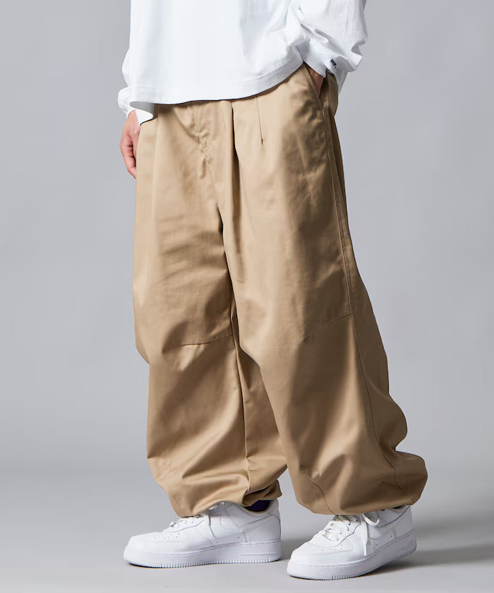Wide Silhouette Military Circus Pants Snow Pants [Limited Edition]
