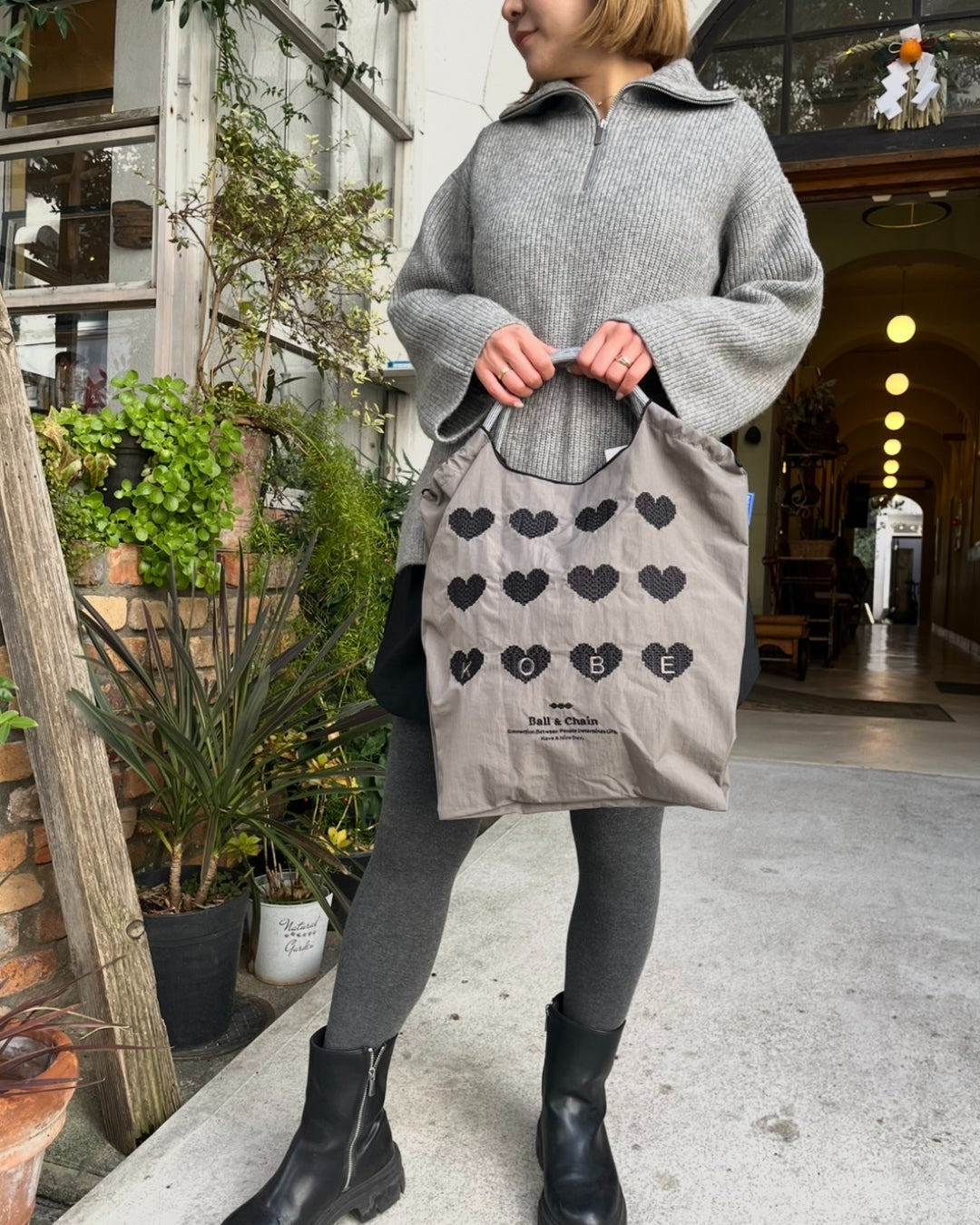 KOBE limited HEART (Kobe Limited Heart) M #85 F/GRAY 301048
