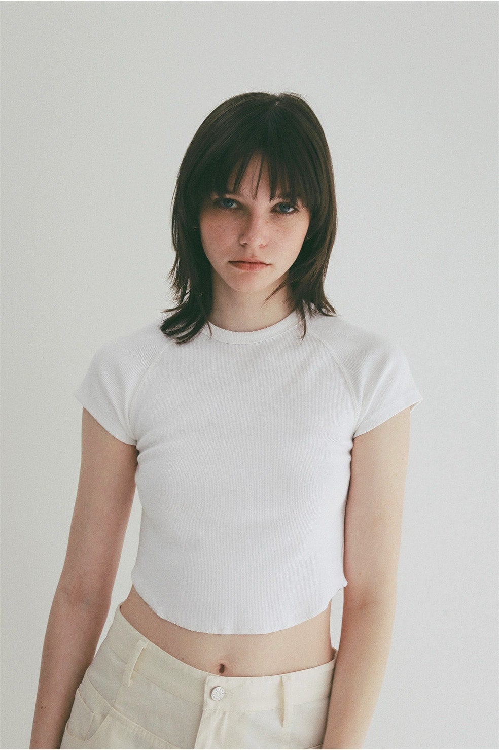 ROUND HEM SHORT SLEEVE TOPS