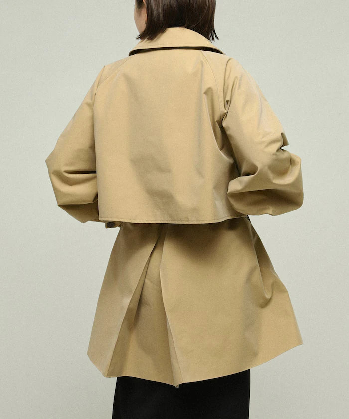 T/C Chambray Short Trench Coat