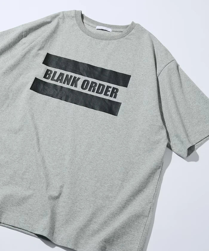 6oz Front Logo Print Crew Neck T-Shirt / Back Print T-Shirt PRINT BURGER