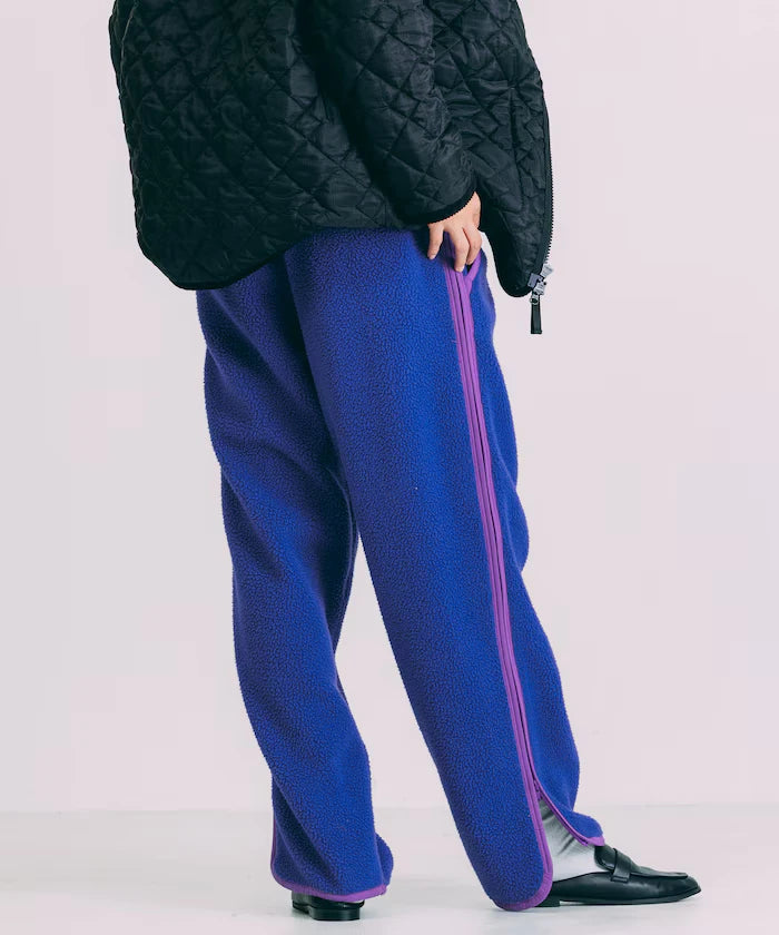 Side Zipper Fleece Pants