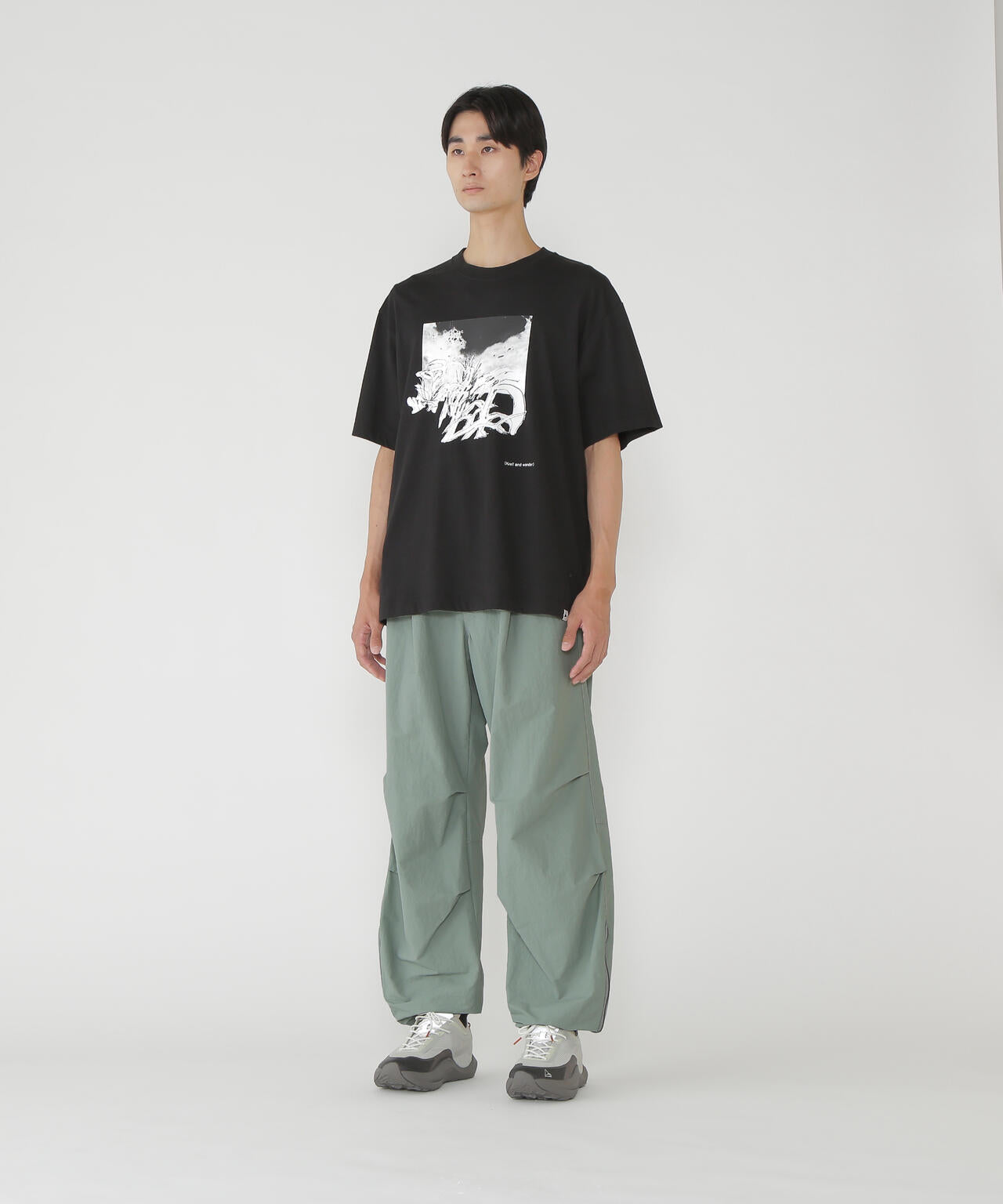 ottomancloth side zip hem pants