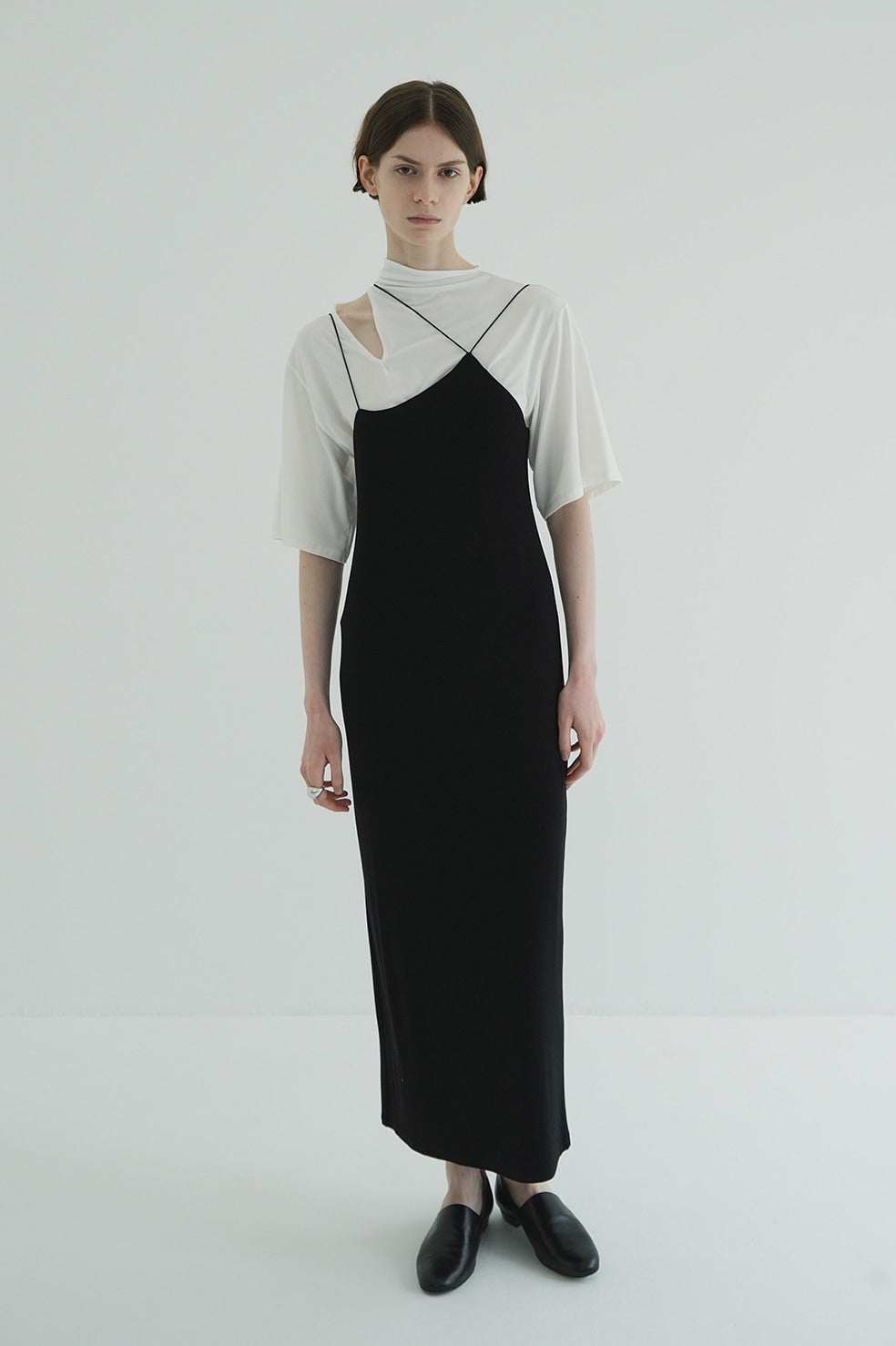 THIN CODE TIGHT RIB SKIRT