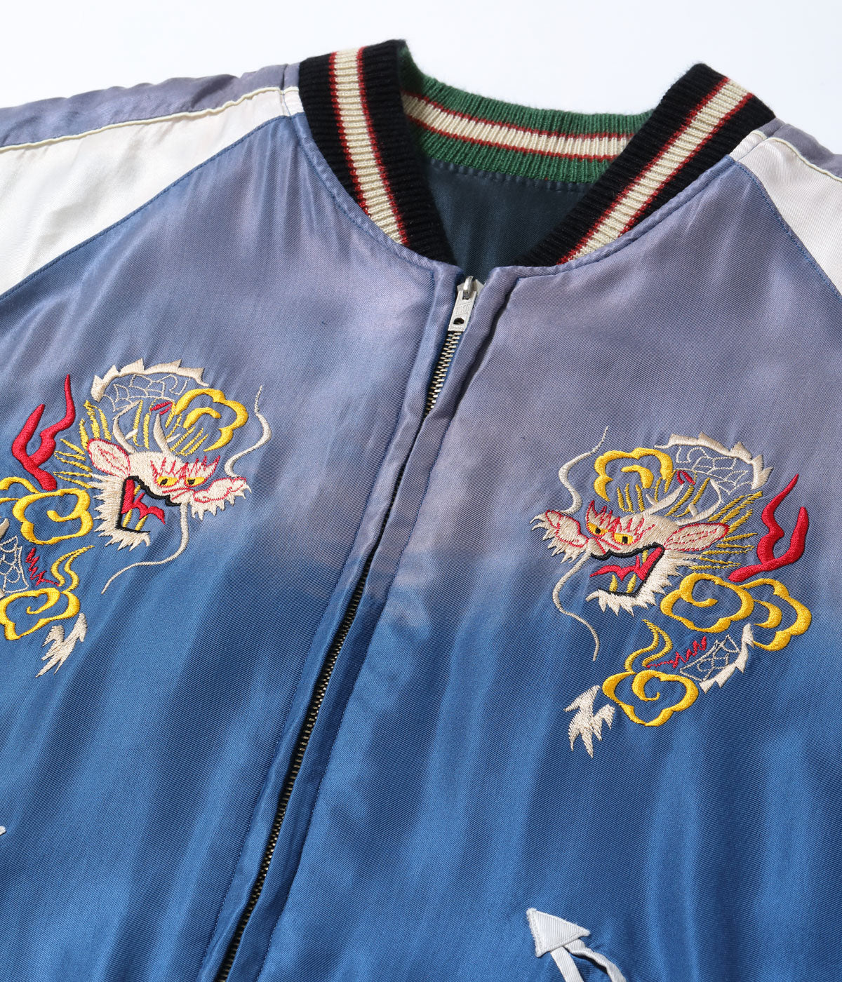 Mid 1950s Style Acetate Souvenir Jacket “RED TIGER” × “EAGLE” (AGING MODEL)