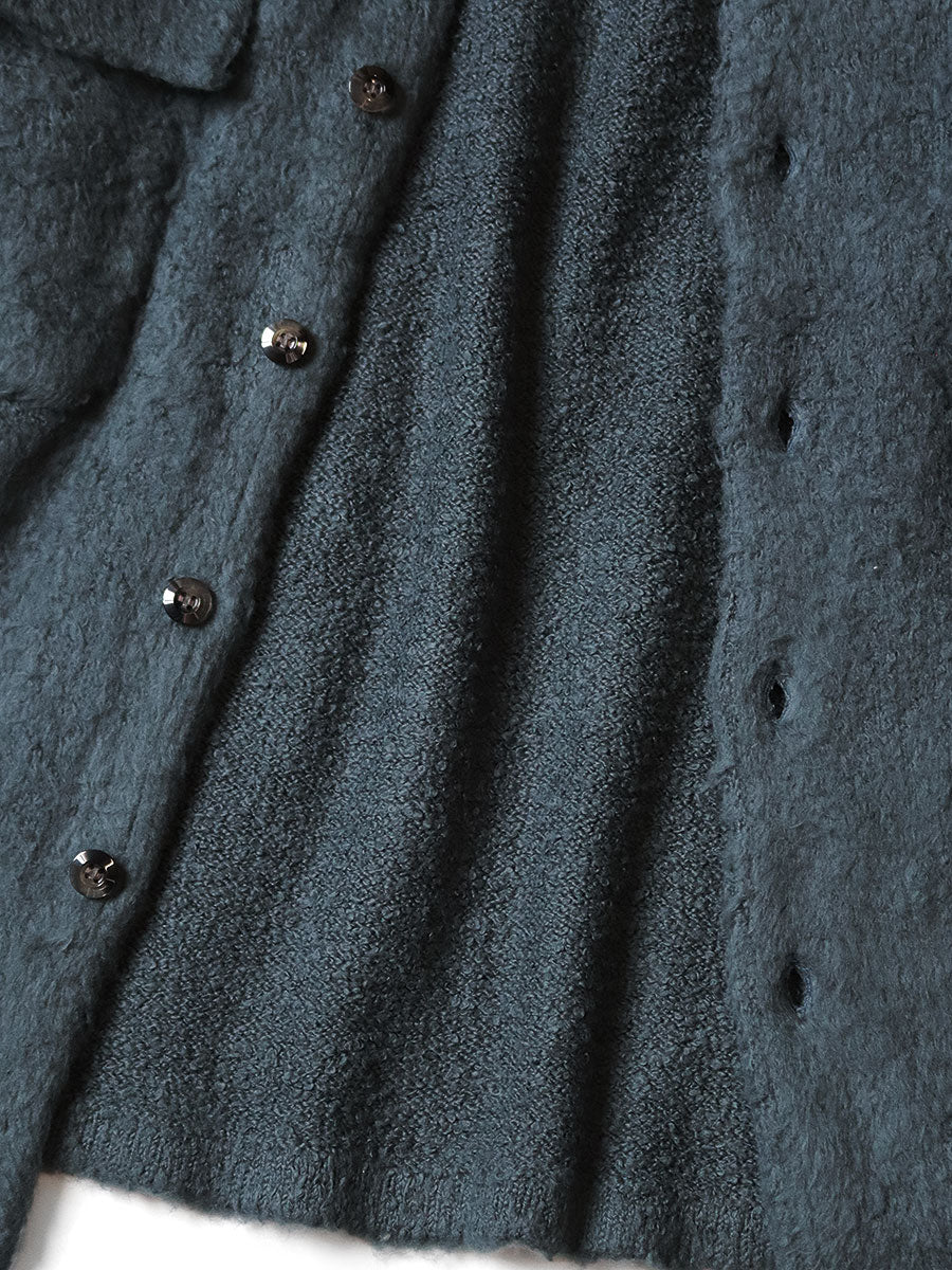 7G Shaggy Knit Board Shirt