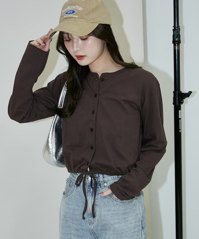 Drawstring Cardigan Limited Release