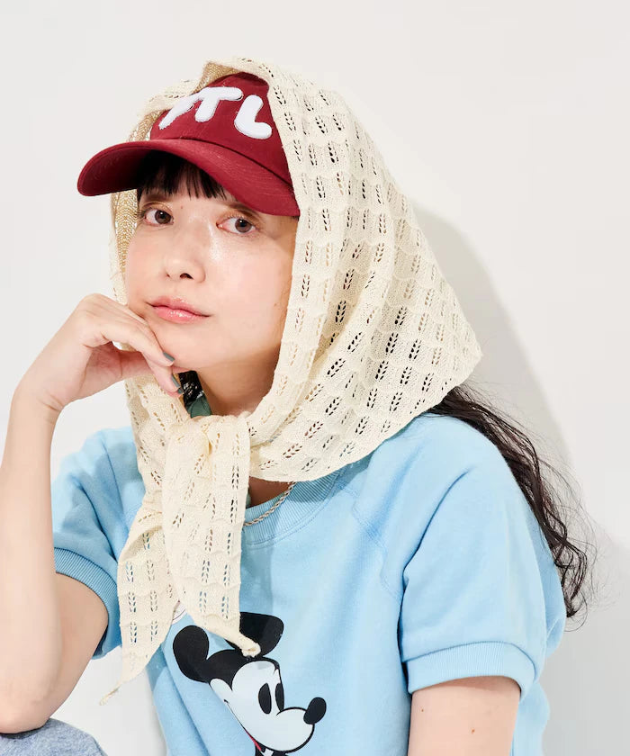 Crochet Triangle Scarf