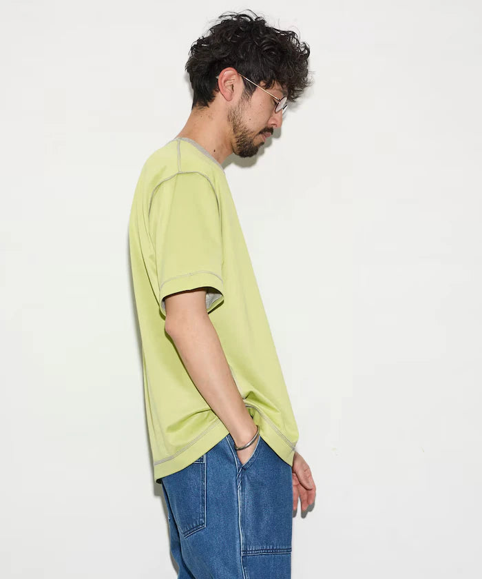 Relaxed Fit Reversible Cardboard Short Sleeve T-Shirt / Color Design