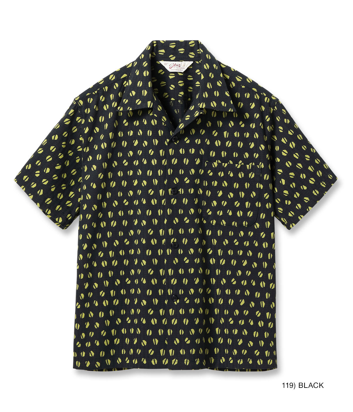 DOBBY COTTON OPEN SHIRT “BLUE MOUNTAIN”