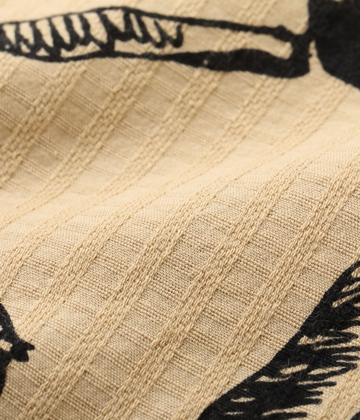 DOBBY COTTON OPEN SHIRT “CARIBBEAN”