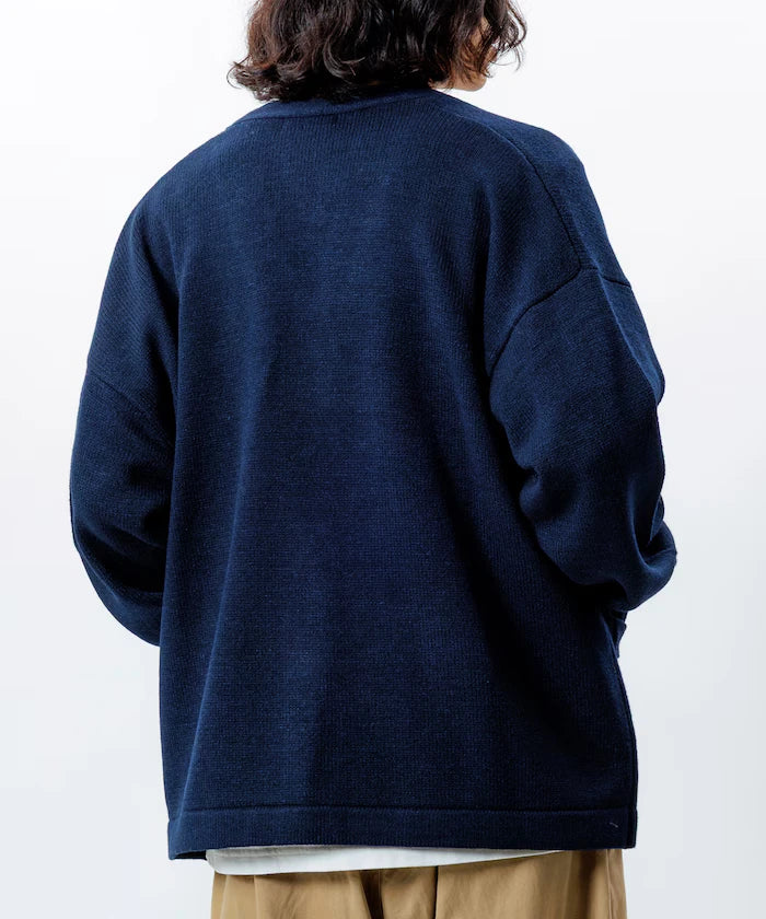 Relaxed Fit Easy Care Washable V-Neck Cardigan