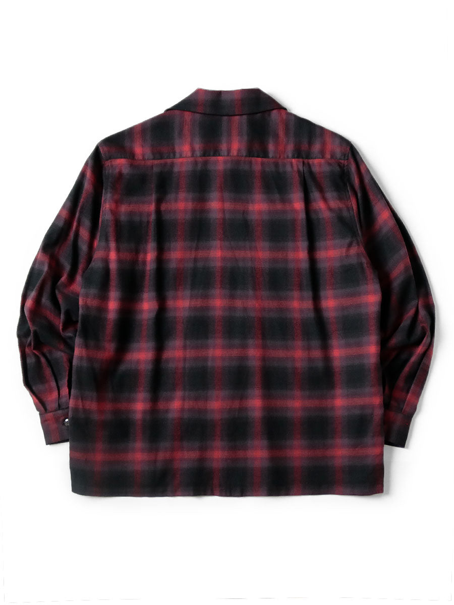 Cotton Rayon Shadow Check Langue Color Bow...