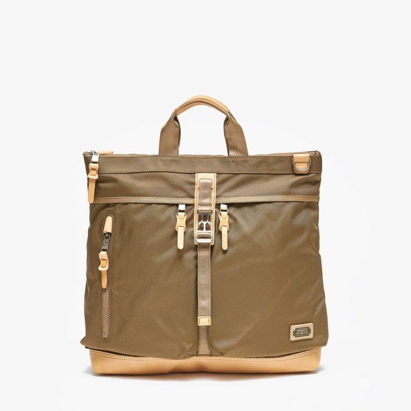 EXCLUSIVE BALLISTIC NYLON 3WAY HELMET BACKPACK/KHAKI