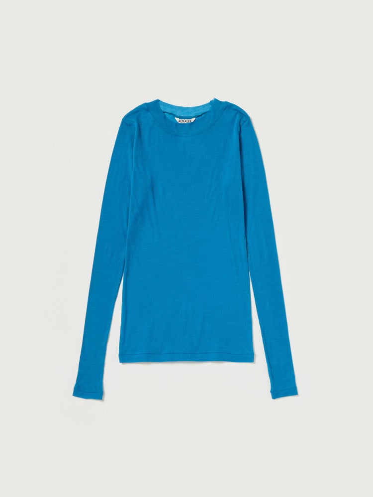 SUPER HIGH GAUGE SHEER RIB L/S TEE