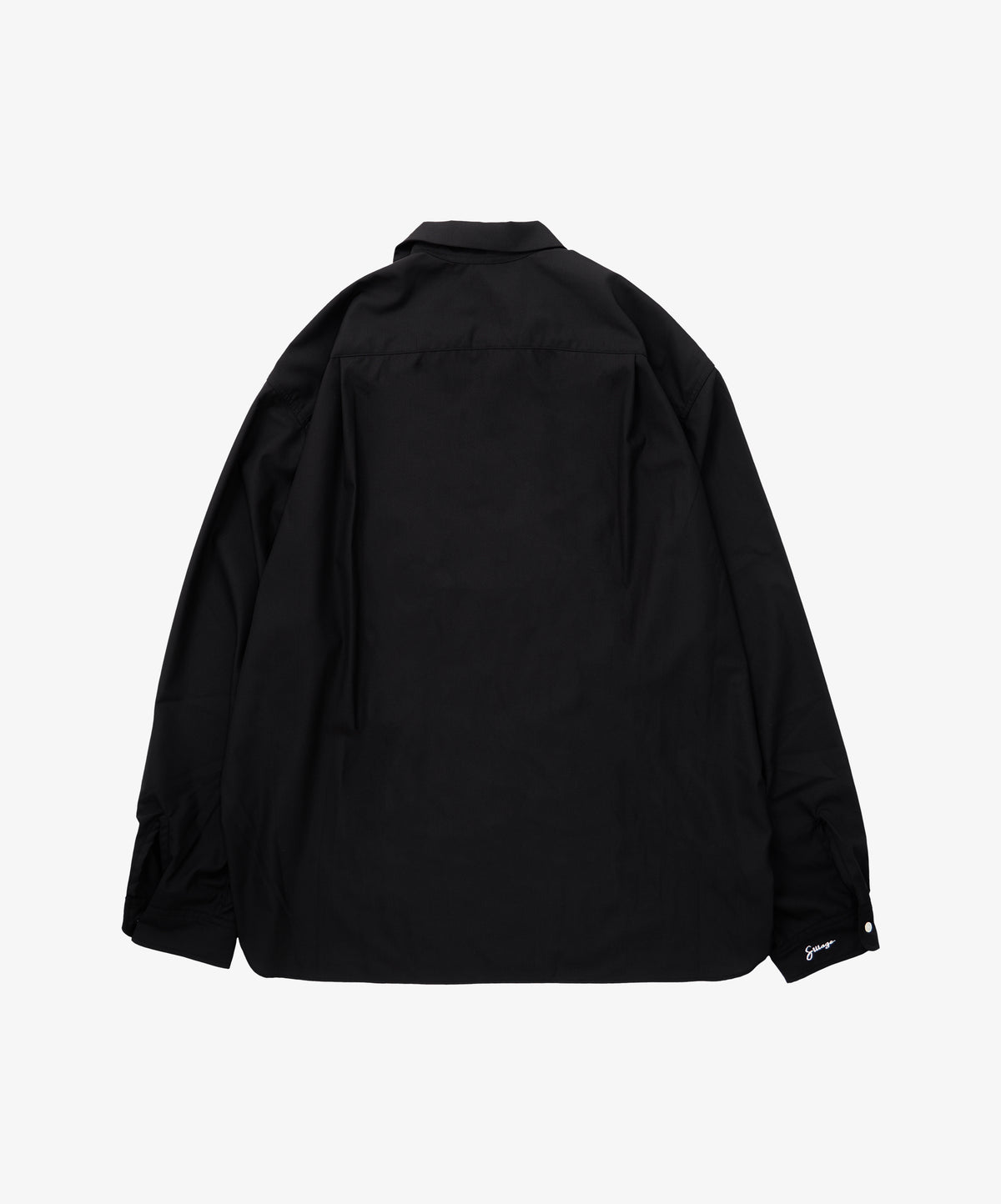 re-engineered overshirt black