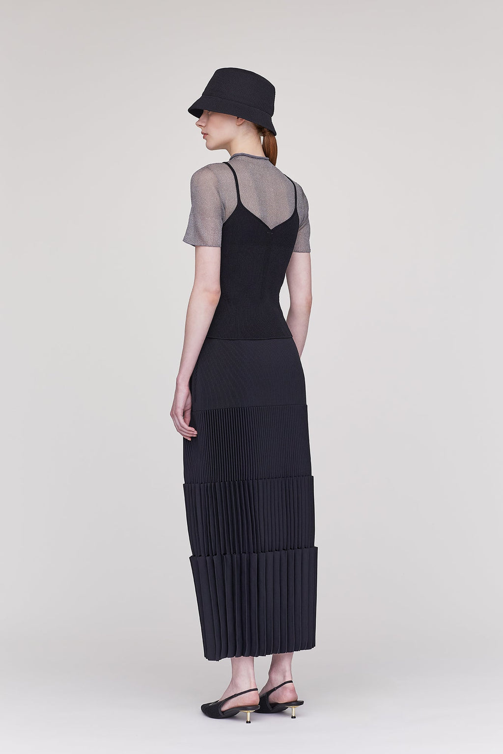 ACCORDION SKIRT