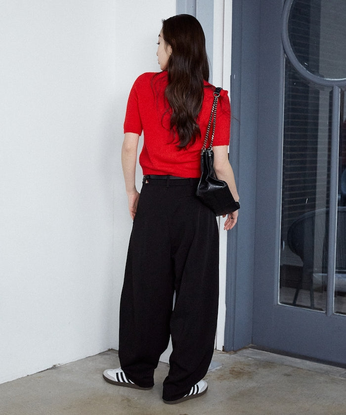 Cardboard Material Curve Pants Limited Edition