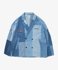 double breasted vintage denim shirts two