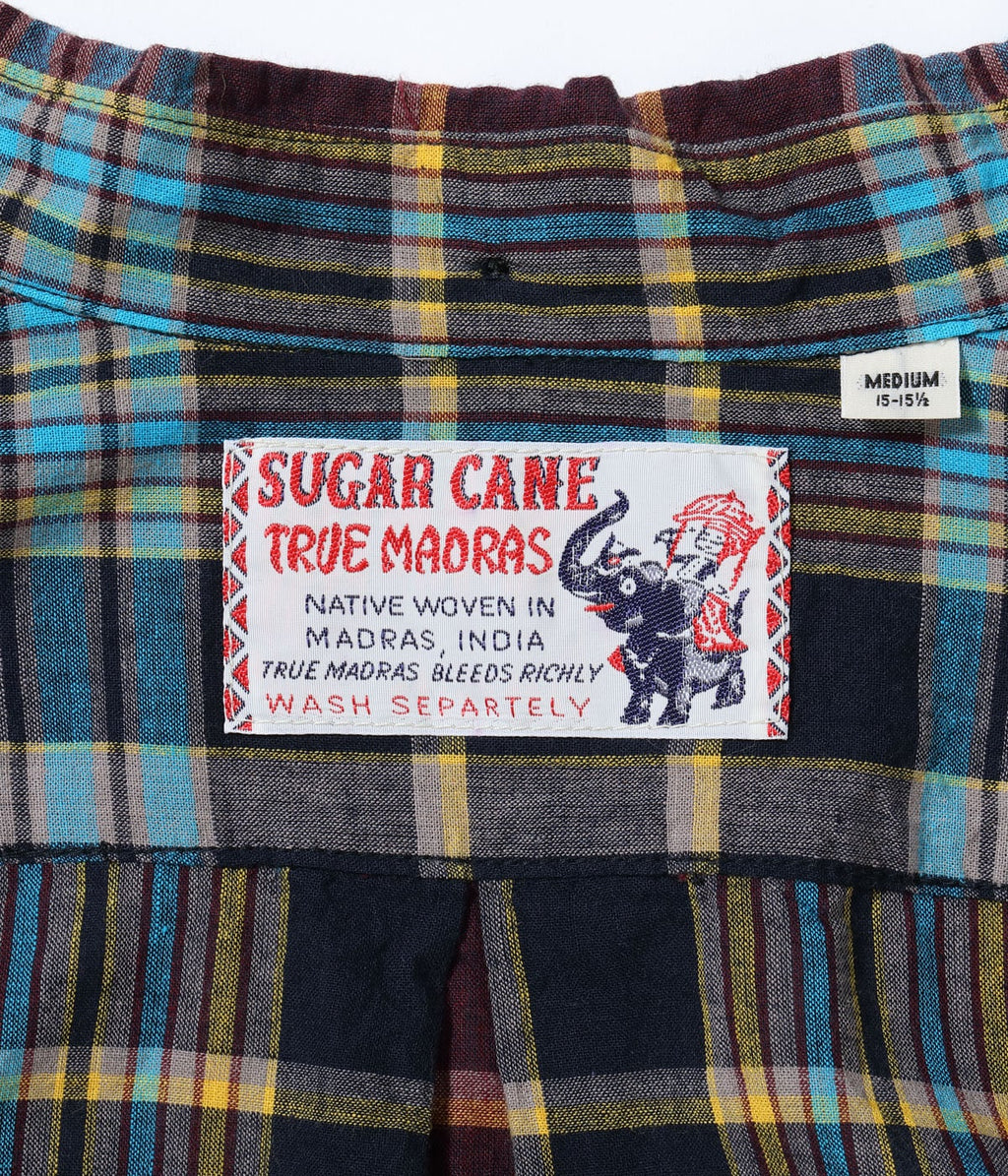 INDIA MADRAS CHECK BUTTON DOWN SHIRT
