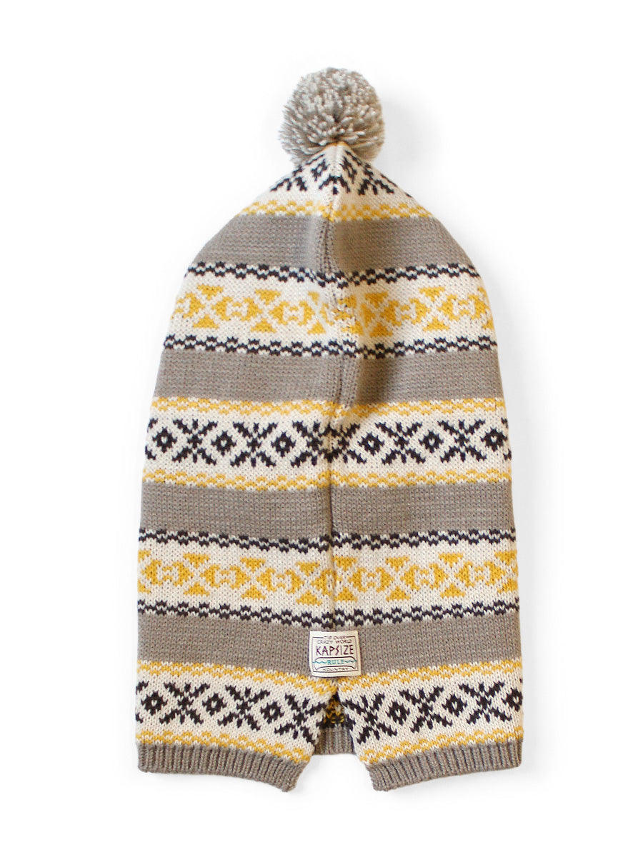 5G Wool Yellowknife Fair Isle Balaclava